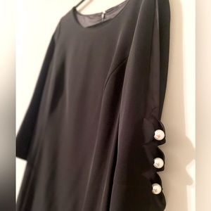 Laundry by Shelli Segal‎ Black Dress Size 12 NWT